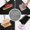 Kitty Cat Litter Mat Trapping Honeycomb Double Layer Design Waterproof Double Layer EVA Cat Litter Pad Waterproof Non-slip Sand Basin Filter Kitten Dog Washable Mattress - Image 6