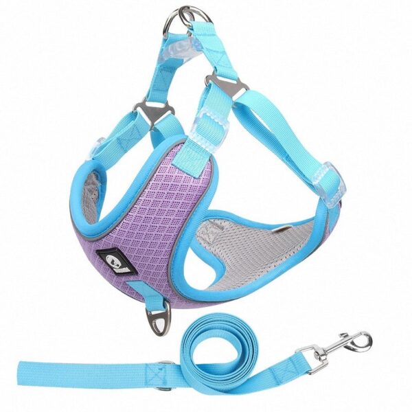Pet Dog Harness Puppy Adjustable Breathable Mesh Reflective Saddle For Small Medium Dogs Cats Pet Supplies - Image 3