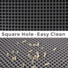 Kitty Cat Litter Mat Trapping Honeycomb Double Layer Design Waterproof Double Layer EVA Cat Litter Pad Waterproof Non-slip Sand Basin Filter Kitten Dog Washable Mattress - Image 7